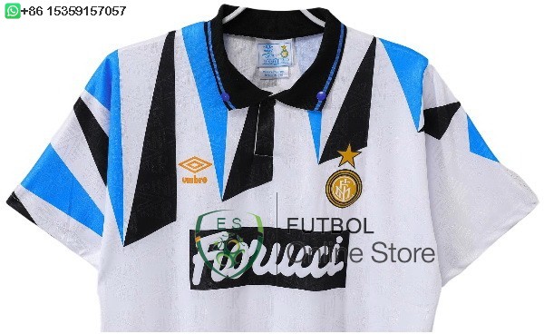 Retro Camiseta Inter Milan 1992 1993 Segunda