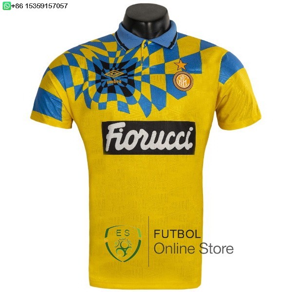Retro Camiseta Inter Milan 1992 1993 Tercera