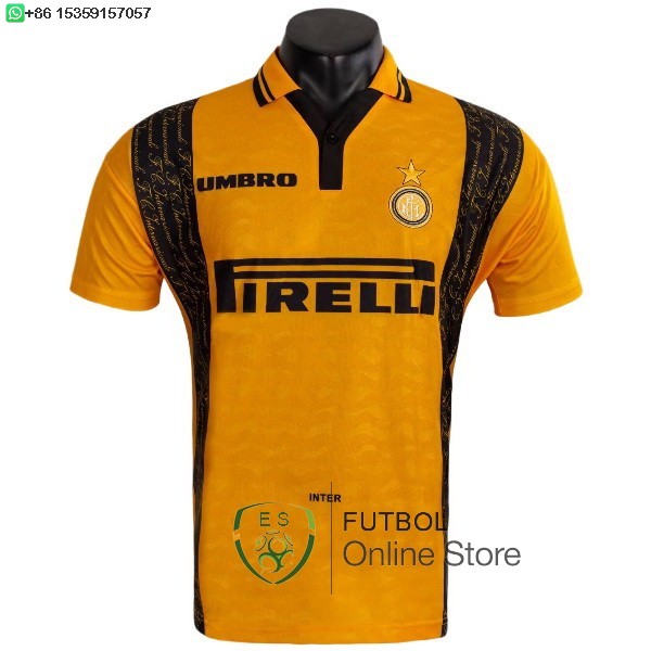 Retro Camiseta Inter Milan 1996 1997 Tercera