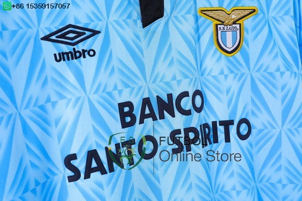 Retro Camiseta Lazio 1991 1992 Claro Primera