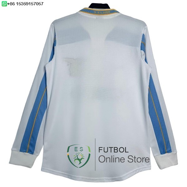 Retro Camiseta Lazio 1998 2000 ML Segunda