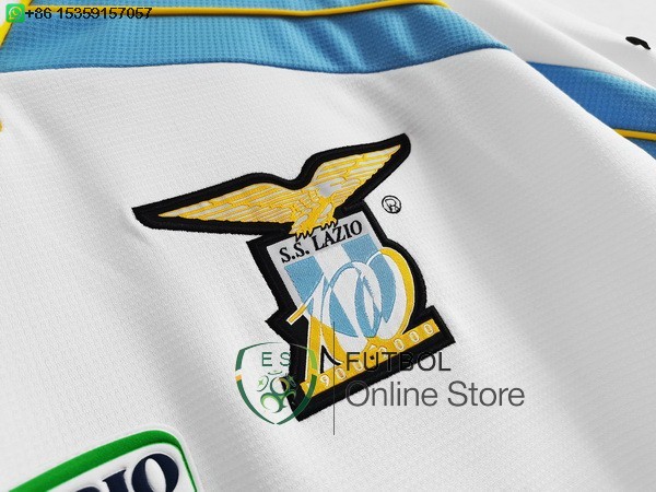 Retro Camiseta Lazio 1998 2000 Segunda