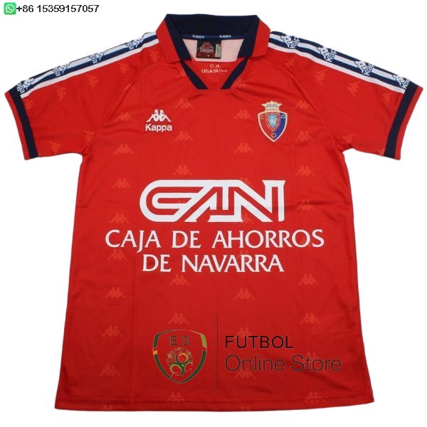 Retro Camiseta Osasuna 1996 1997 Primera Retro Camiseta Osasuna 1996 1997 Primera