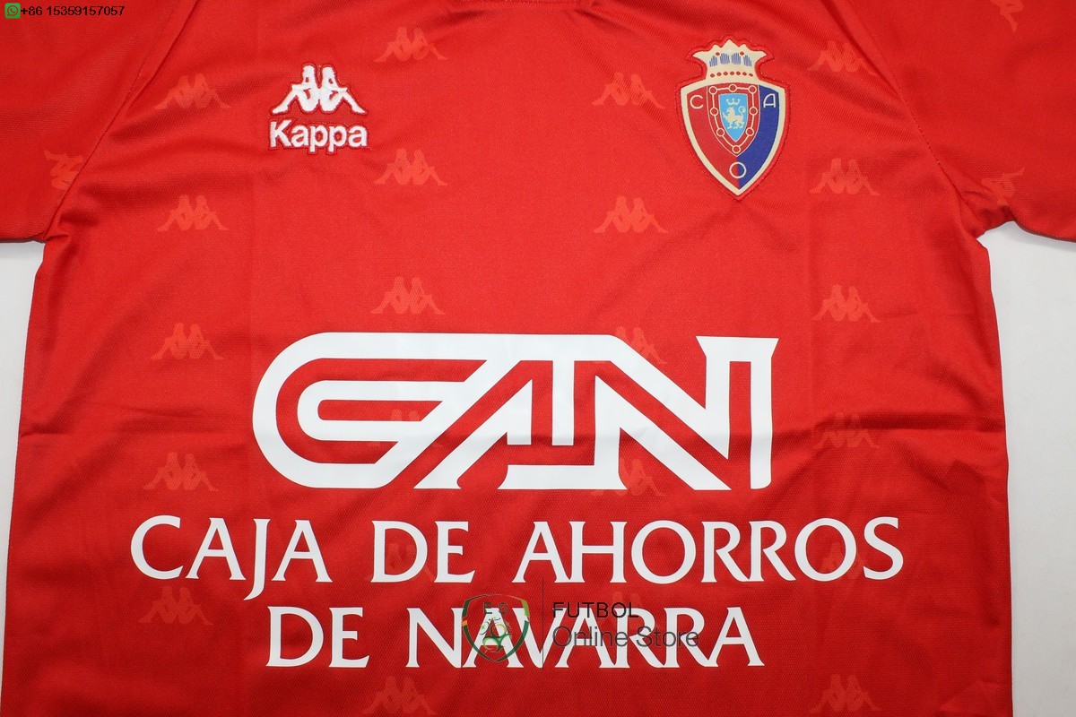 Retro Camiseta Osasuna 1996 1997 Primera