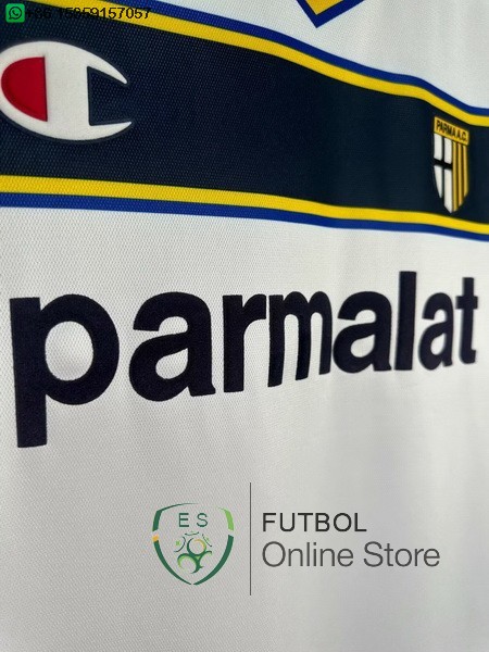Retro Camiseta Parma 2002 2003 ML Segunda