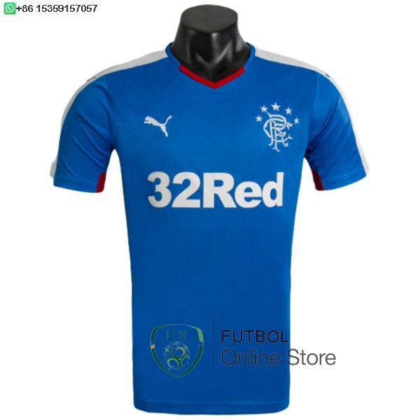 Retro Camiseta Rangers 2015 2016 Primera Retro Camiseta Rangers 2015 2016 Primera