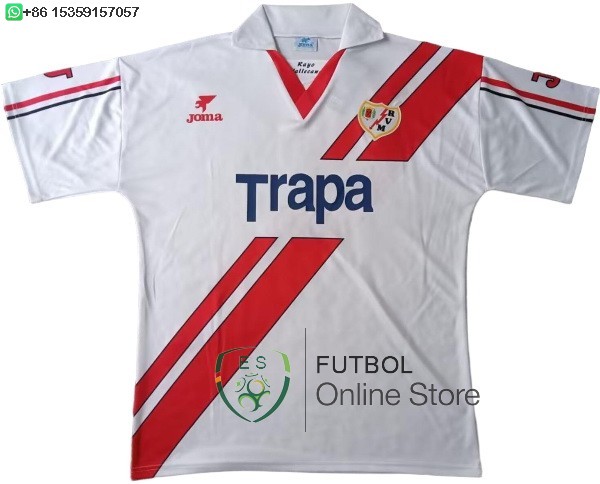Retro Camiseta Rayo Vallecano 1997 1998 Primera Retro Camiseta Rayo Vallecano 1997 1998 Primera
