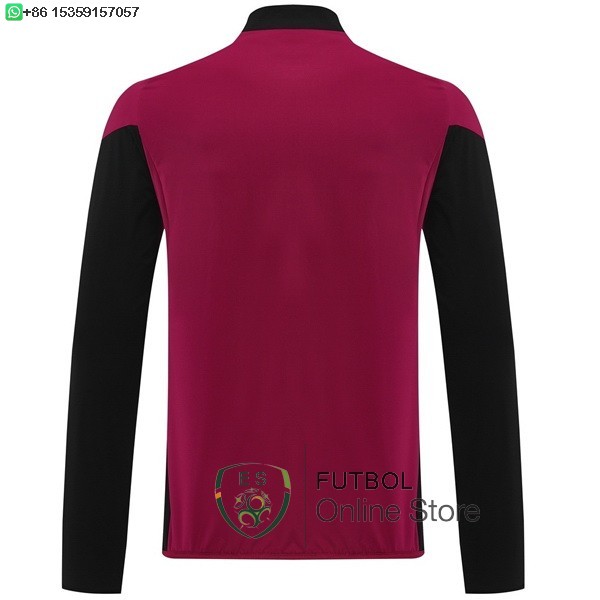 Rompevientos AS Roma 25/2026 Rojo Negro