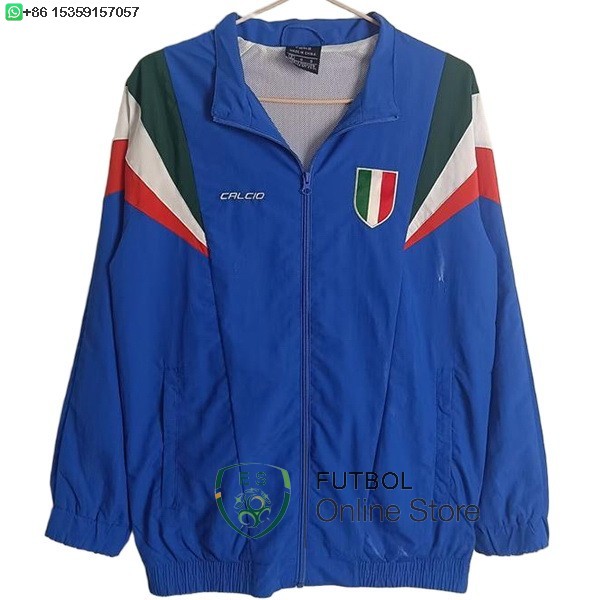 Rompevientos Italia 2025 Azul Verde