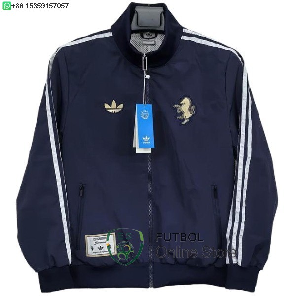 Rompevientos Juventus 24/2025 Azul Marino
