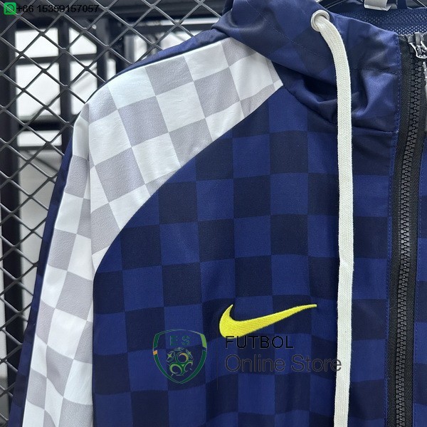 Rompevientos Liverpool 25/2026 Azul Blanco