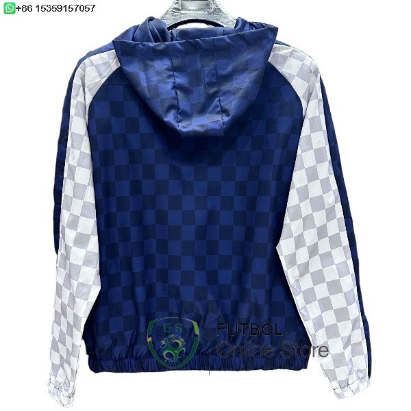 Rompevientos Liverpool 25/2026 Azul Blanco