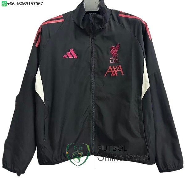 Rompevientos Liverpool 25/2026 Negro Rojo Rompevientos Liverpool 25/2026 Negro Rojo