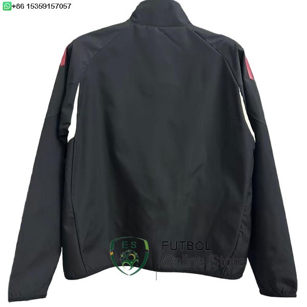 Rompevientos Liverpool 25/2026 Negro Rojo