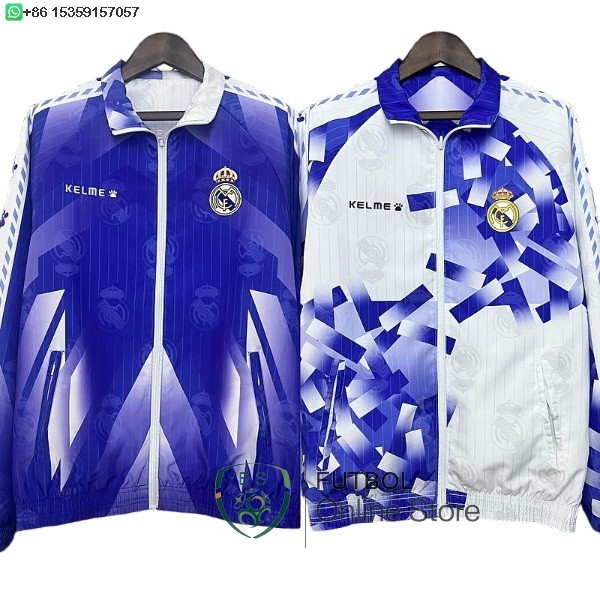 Rompevientos Real Madrid 25/2026 Blanco Purpura Rompevientos Real Madrid 25/2026 Blanco Purpura