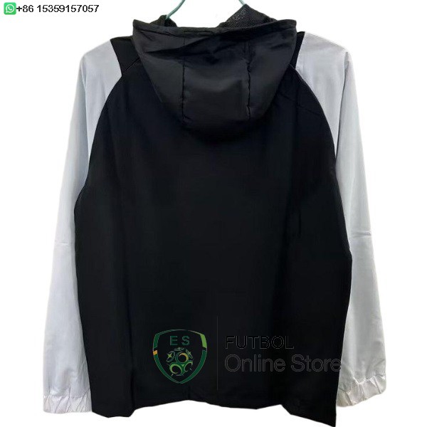 Rompevientos Real Madrid 25/2026 Negro Amarillo