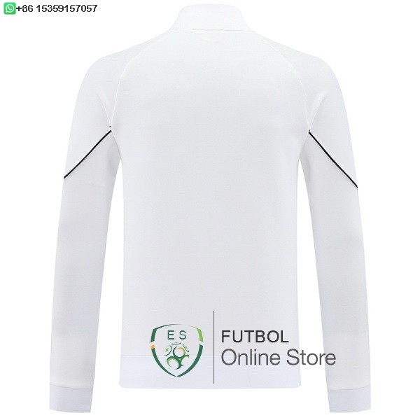 Ropa Deportiva Con Cremallera Larga AC Milan 25/2026 Blanco