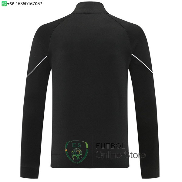 Ropa Deportiva Con Cremallera Larga AC Milan 25/2026 Negro