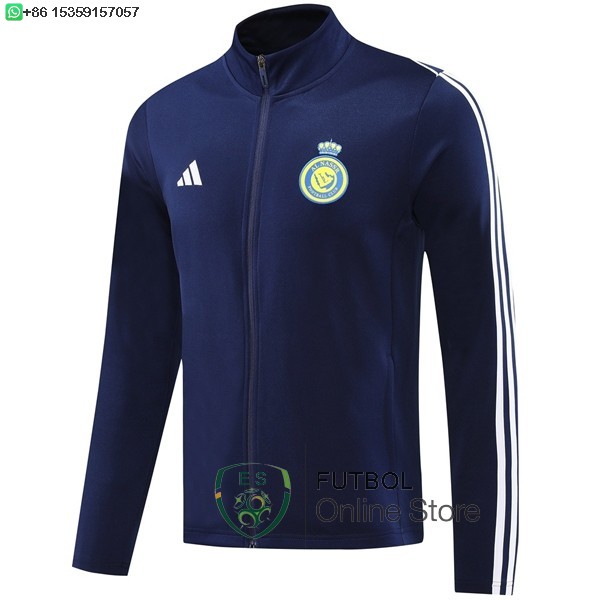 Ropa Deportiva Con Cremallera Larga Al Nassr 25/2026 Azul I Marino