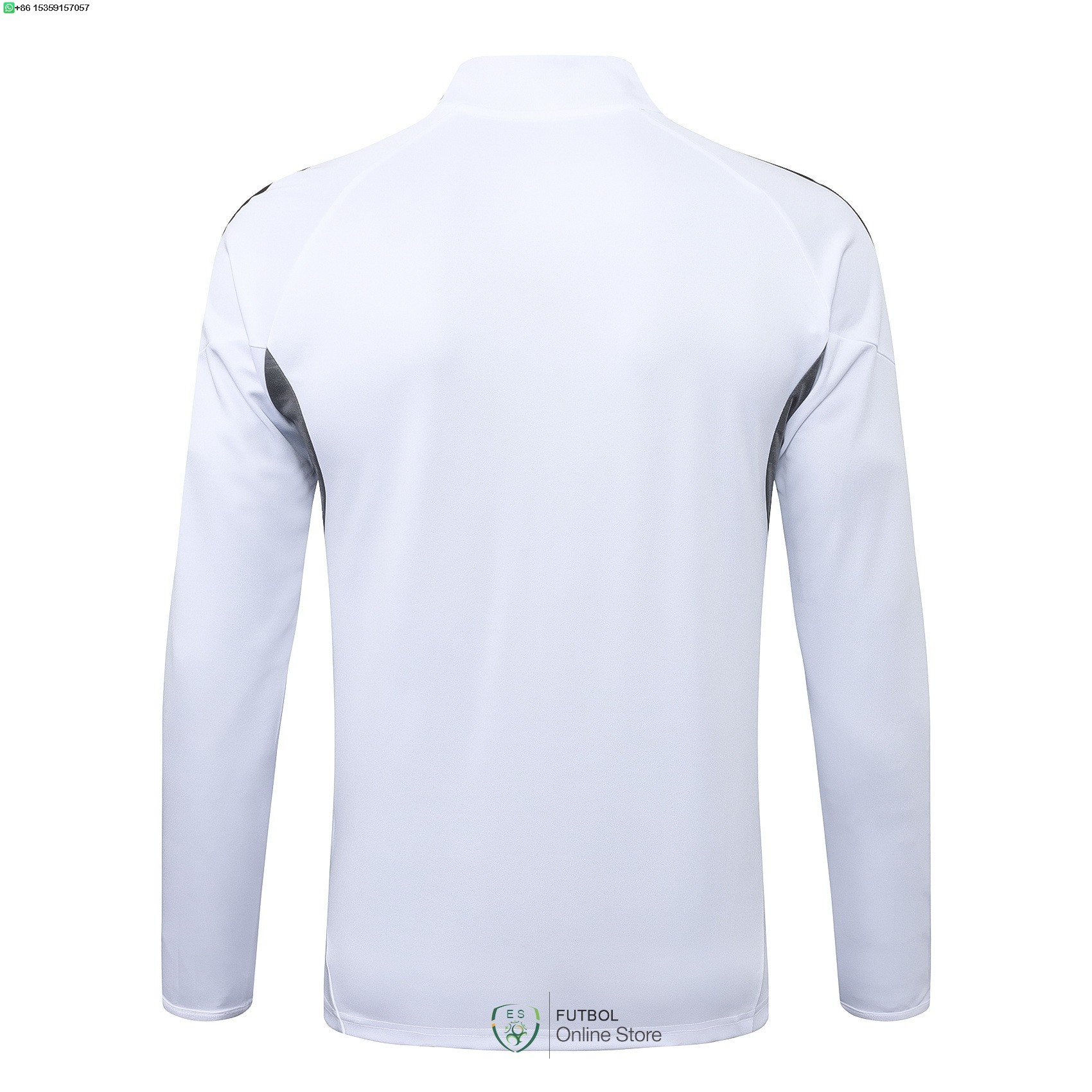 Ropa Deportiva Con Cremallera Larga Alemania 2025 Blanco I Negro