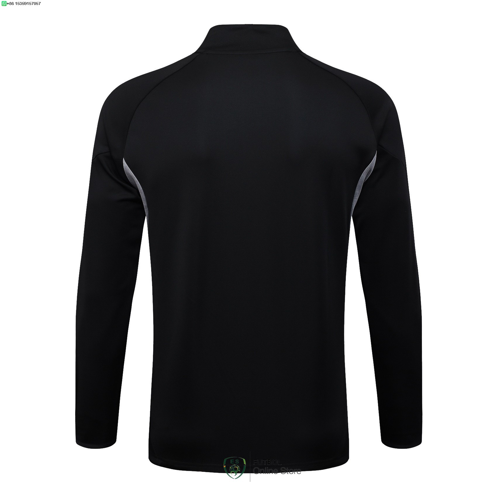 Ropa Deportiva Con Cremallera Larga Alemania 2025 Negro I Blanco