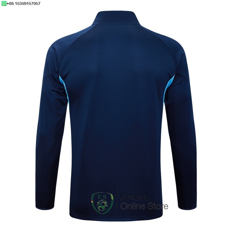 Ropa Deportiva Con Cremallera Larga Arsenal 25/2026 Azul II Marino