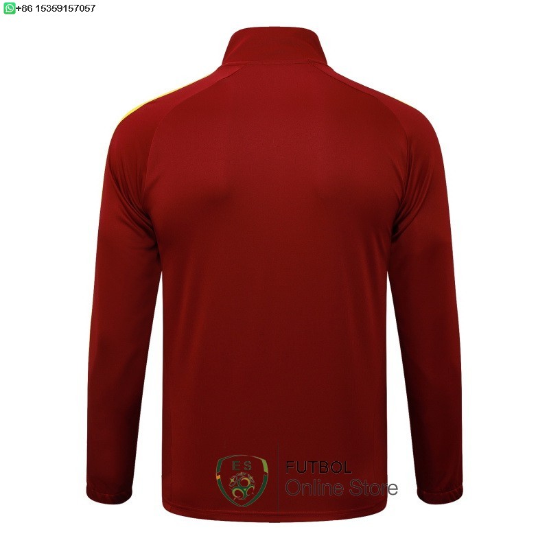 Ropa Deportiva Con Cremallera Larga Arsenal 25/2026 Rojo I Amarillo