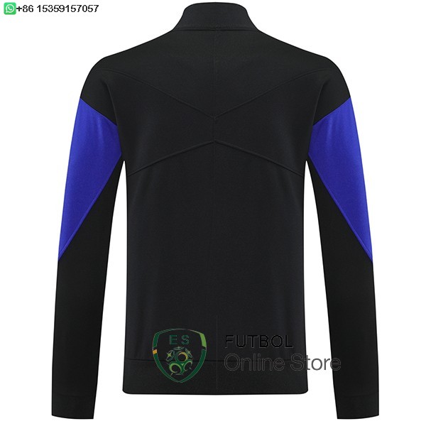 Ropa Deportiva Con Cremallera Larga Barcelona 25/2026 Negro Purpura
