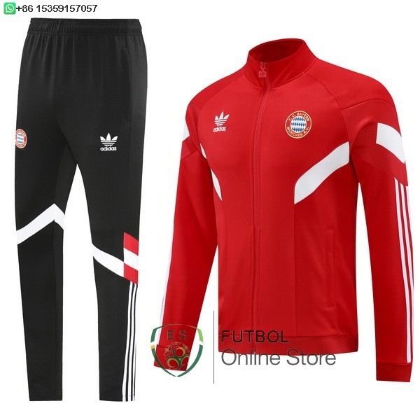 Ropa Deportiva Con Cremallera Larga Bayern Munich 24/2025 Negro Rojo Blanco Ropa Deportiva Con Cremallera Larga Bayern Munich 24/2025 Negro Rojo Blanco