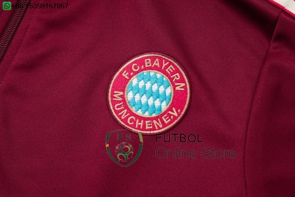Ropa Deportiva Con Cremallera Larga Bayern Munich 25/2026 Borgona