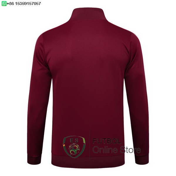 Ropa Deportiva Con Cremallera Larga Bayern Munich 25/2026 Borgona