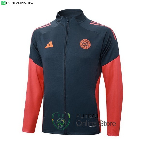 Ropa Deportiva Con Cremallera Larga Bayern Munich 25/2026 Gris Marino Rojo Ropa Deportiva Con Cremallera Larga Bayern Munich 25/2026 Gris Marino Rojo