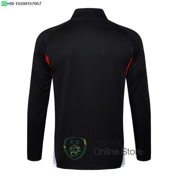 Ropa Deportiva Con Cremallera Larga Bayern Munich 25/2026 Negro Rojo Blanco