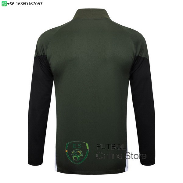 Ropa Deportiva Con Cremallera Larga Bayern Munich 25/2026 Verde Marino