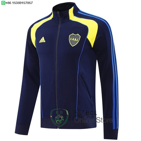 Ropa Deportiva Con Cremallera Larga Boca Juniors 25/2026 Azul Amarillo