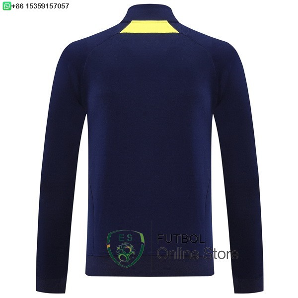 Ropa Deportiva Con Cremallera Larga Boca Juniors 25/2026 Azul Amarillo