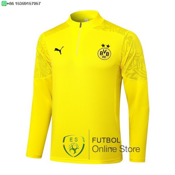 Ropa Deportiva Con Cremallera Larga Borussia Dortmund 24/2025 Amarillo