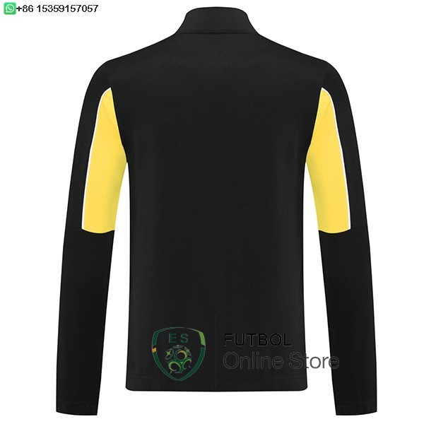 Ropa Deportiva Con Cremallera Larga Borussia Dortmund 25/2026 Negro Amarillo