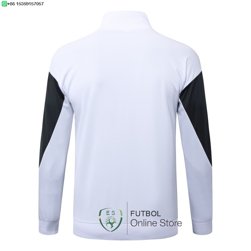 Ropa Deportiva Con Cremallera Larga Chelsea 25/2026 Blanco Negro