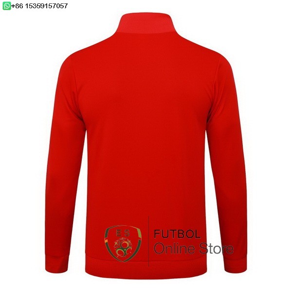 Ropa Deportiva Con Cremallera Larga Flamengo 25/2026 Rojo
