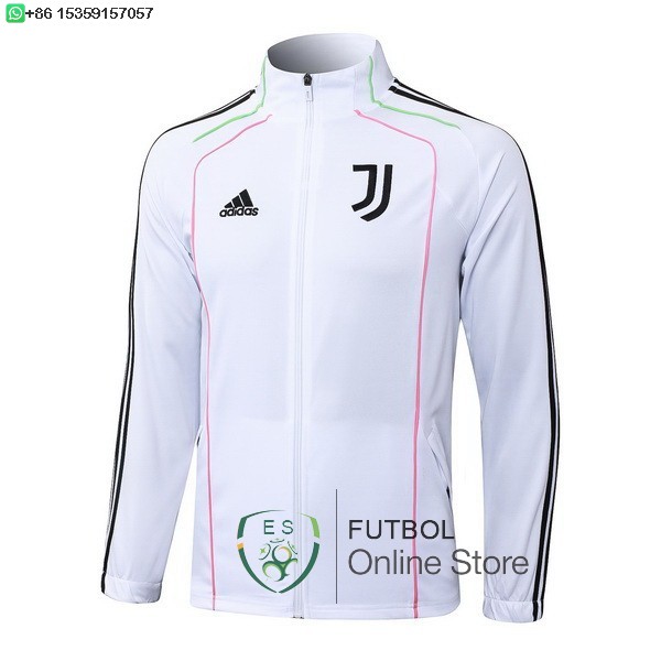 Ropa Deportiva Con Cremallera Larga Juventus 25/2026 Blanco I Rosa
