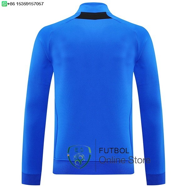 Ropa Deportiva Con Cremallera Larga Manchester United 25/2026 Azul