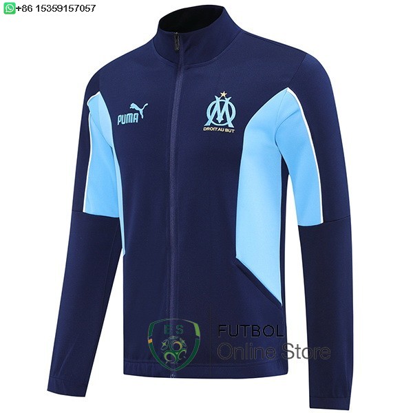 Ropa Deportiva Con Cremallera Larga Marsella 25/2026 Azul