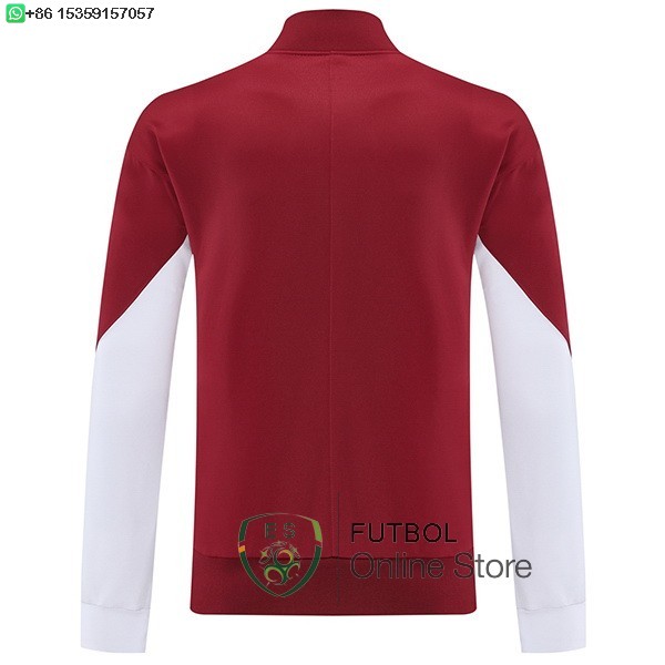 Ropa Deportiva Con Cremallera Larga Paris Saint Germain 25/2026 Rojo Blanco