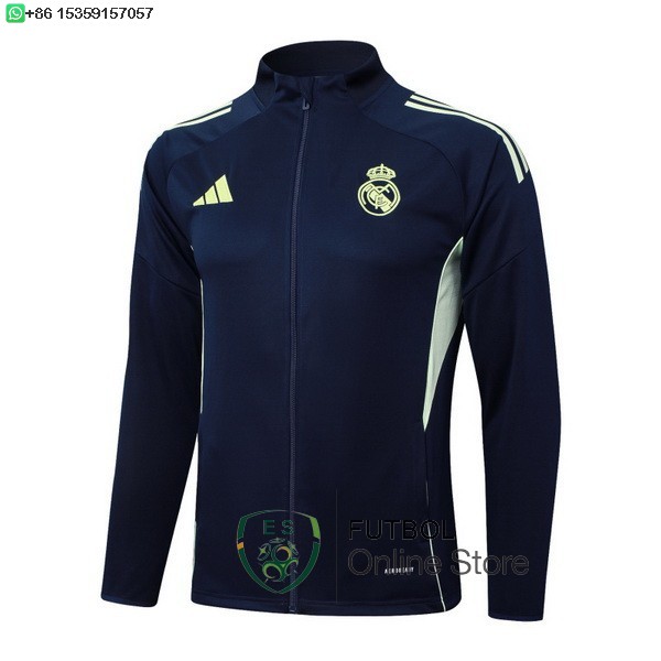 Ropa Deportiva Con Cremallera Larga Real Madrid 25/2026 Azul II Marino Ropa Deportiva Con Cremallera Larga Real Madrid 25/2026 Azul II Marino