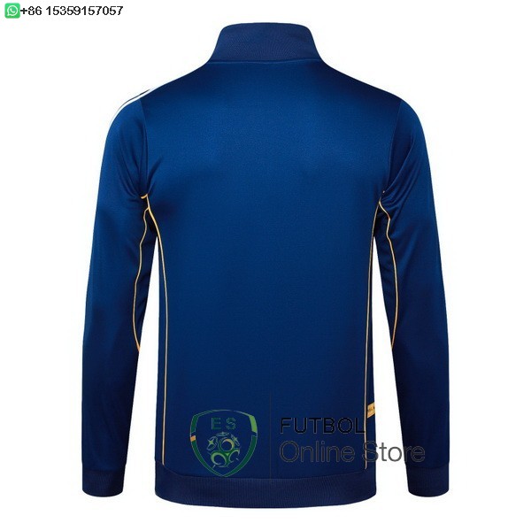 Ropa Deportiva Con Cremallera Larga Real Madrid 25/2026 Azul I Marino