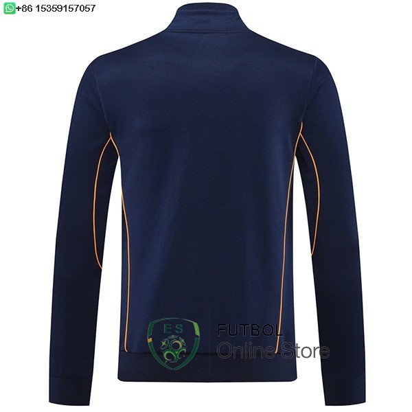 Ropa Deportiva Con Cremallera Larga Real Madrid 25/2026 Azul Marino