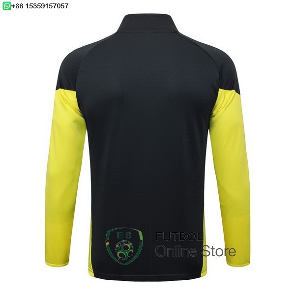 Ropa Deportiva Con Cremallera Larga Real Madrid 25/2026 Gris Amarillo