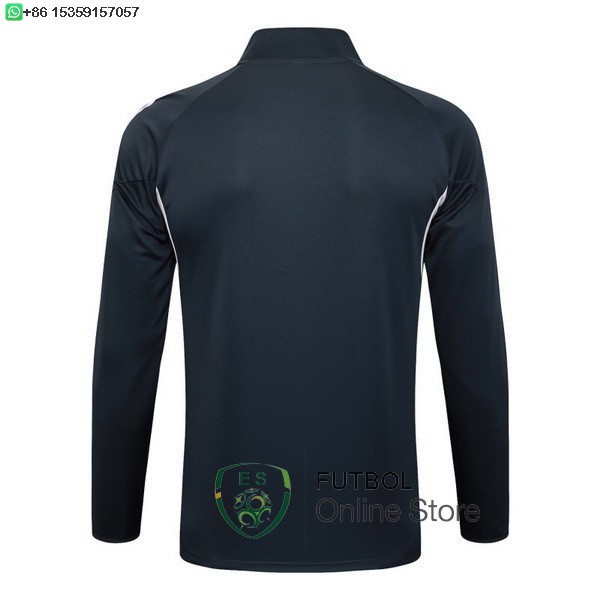 Ropa Deportiva Con Cremallera Larga Real Madrid 25/2026 Gris Marino