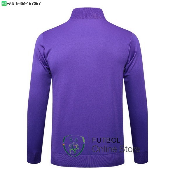 Ropa Deportiva Con Cremallera Larga Real Madrid 25/2026 I Purpura